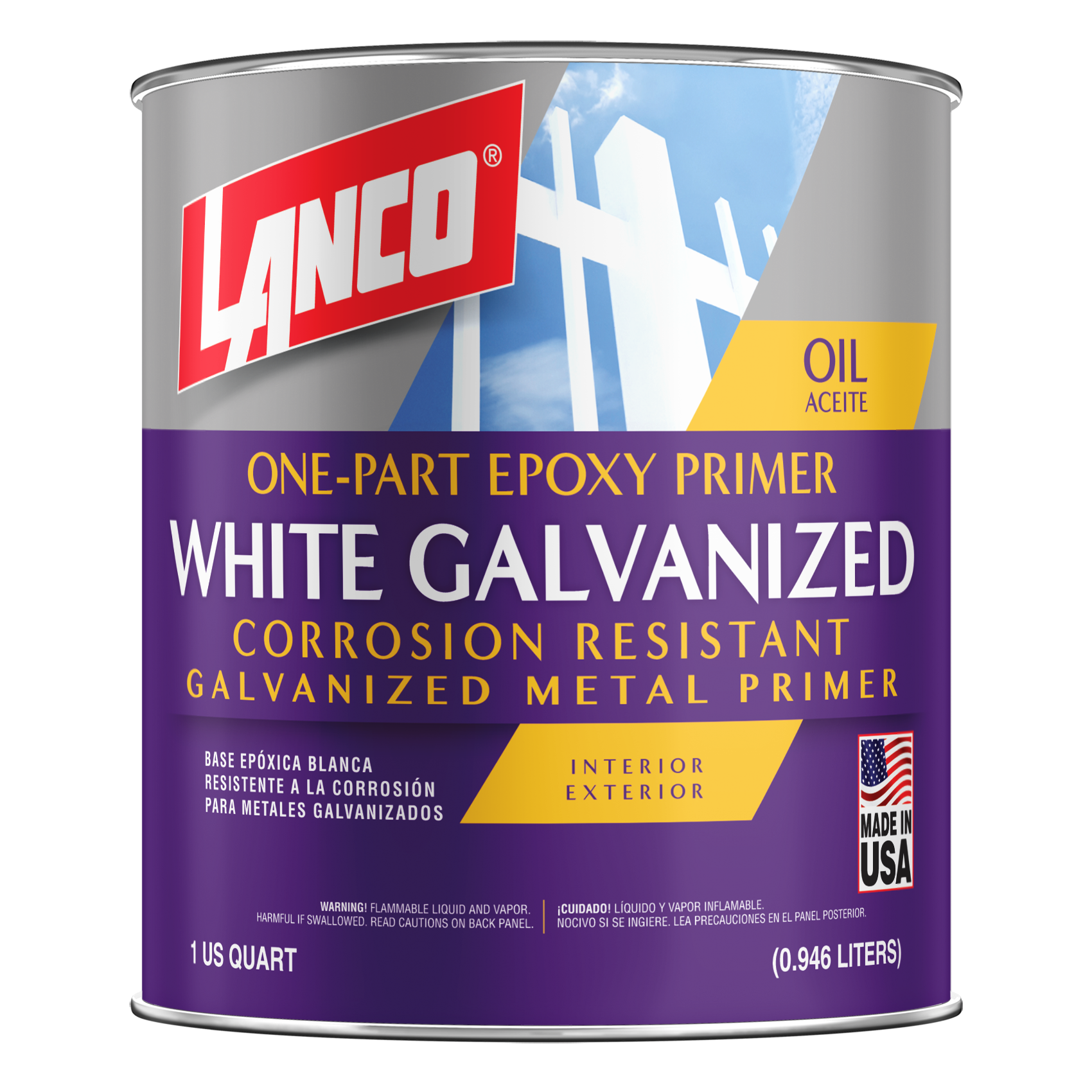 OIL-WHITE GALVANIZED - ESTÁNDAR - Cuarto
